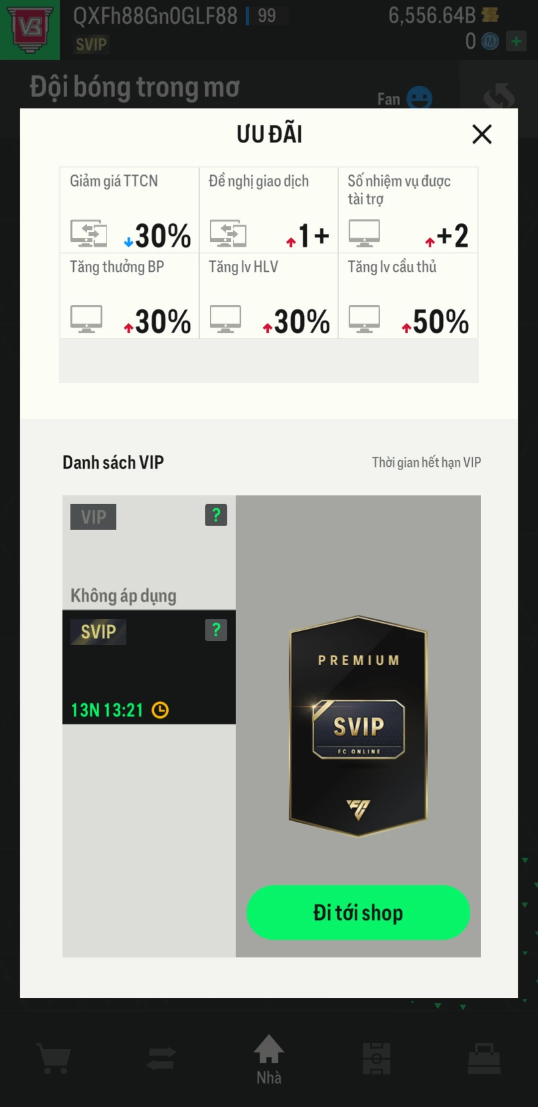 Ảnh ACC mở thẻ (LOẠI VIP) gồm 550+ đến 900+ thẻ cầu thủ từ Siêu sao đến Miền núi các loại (có UT+5, 23UCL+5, 24EU+5 , Mùa mới +2 đến +5, Thẻ có +8...). Có sẵn BP trắng từ 4300 tỷ BP đến 6500 tỷ BP, ACC còn nhiều ngày SVIP